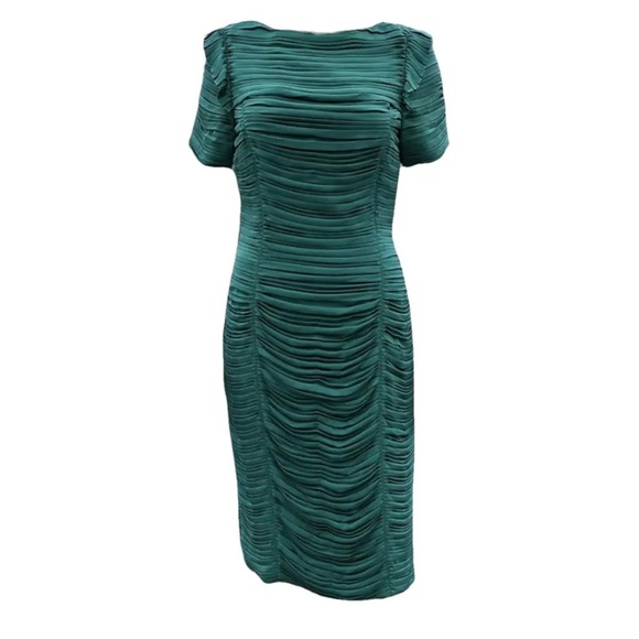 Burberry | Dresses | Burberry London Emerald Green Short Sleeve Pleated Ruched Silk Sheath Dress | Poshmark Burberry | Dresses | Burberry London Emerald Green Short Sleeve Pleated Ruched Silk Sheath Dress | Poshmark